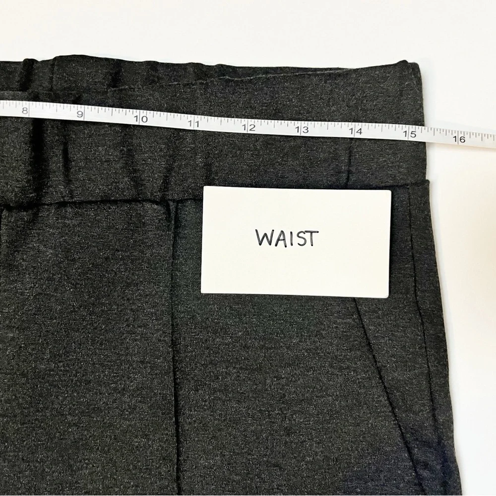 Universal Standard NWT‎ Smart Signature Ponte Pants XS charcoal gray side slit